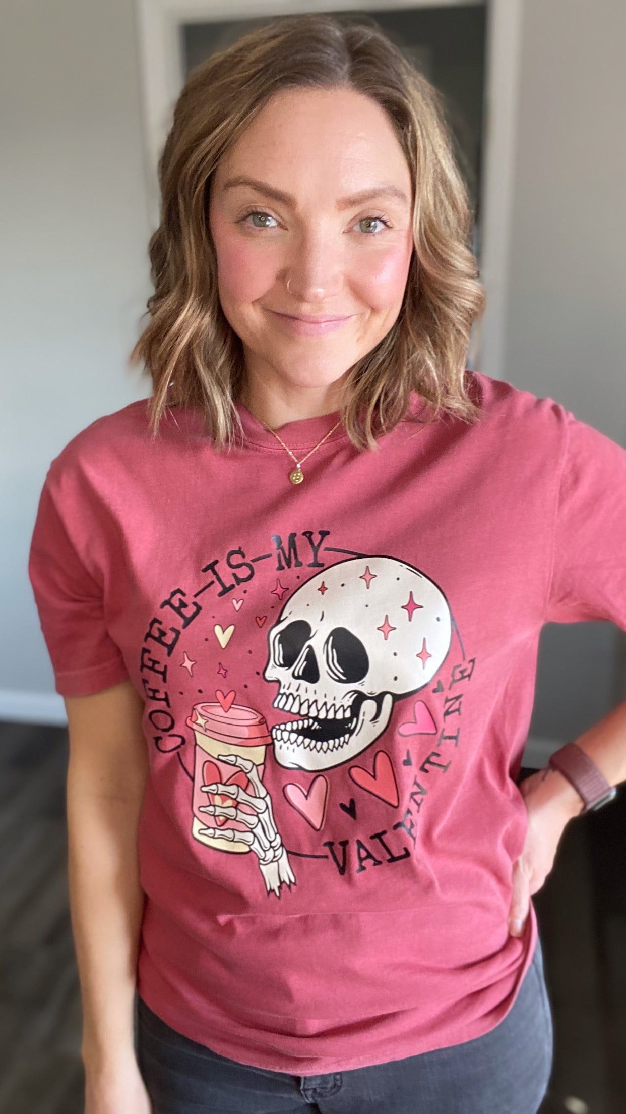 Coffee is my Valentine Tee