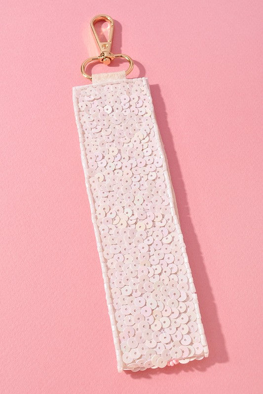 Teacher Life Beaded Keychain