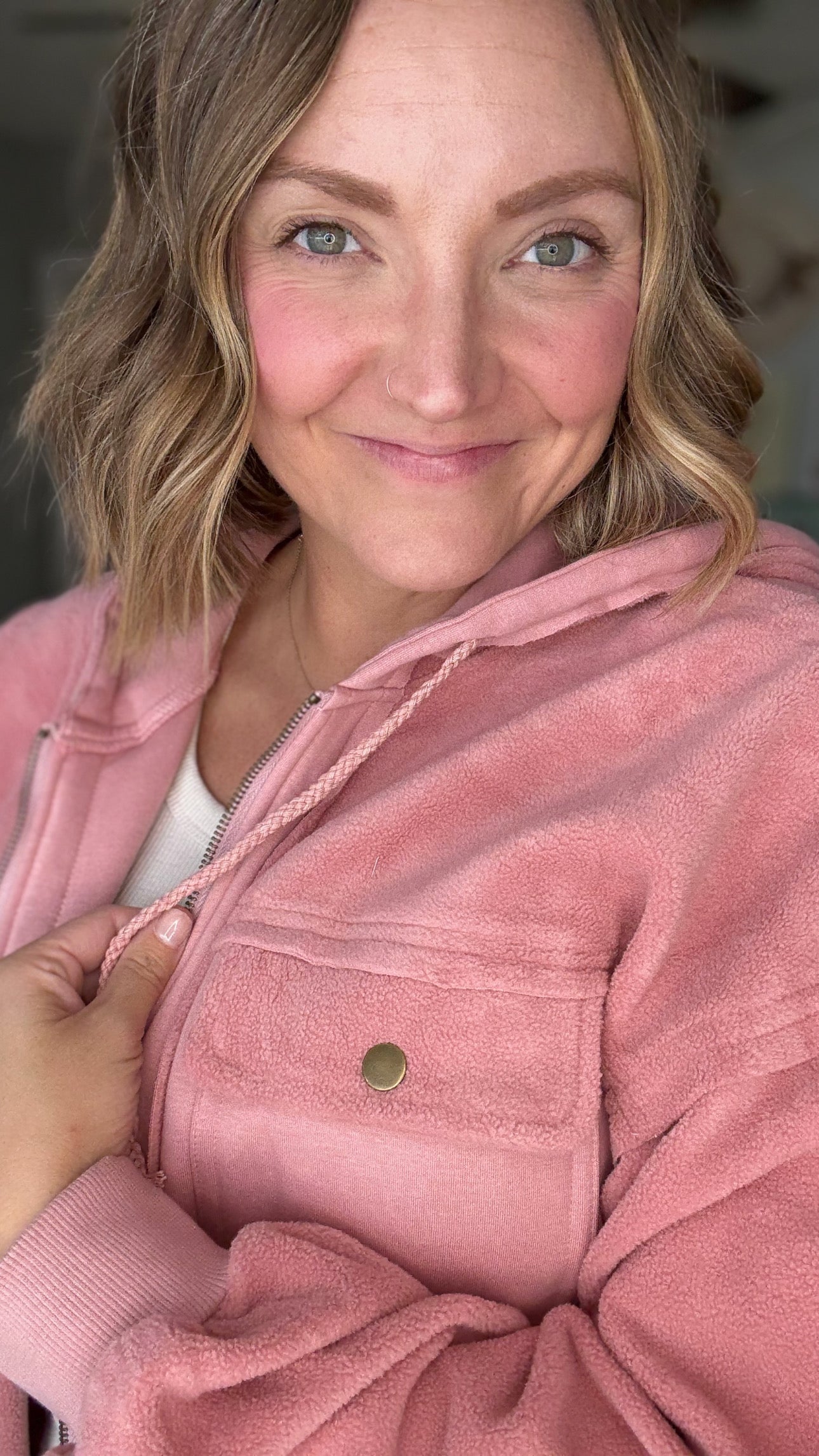 Dreamy in Mauve Jacket