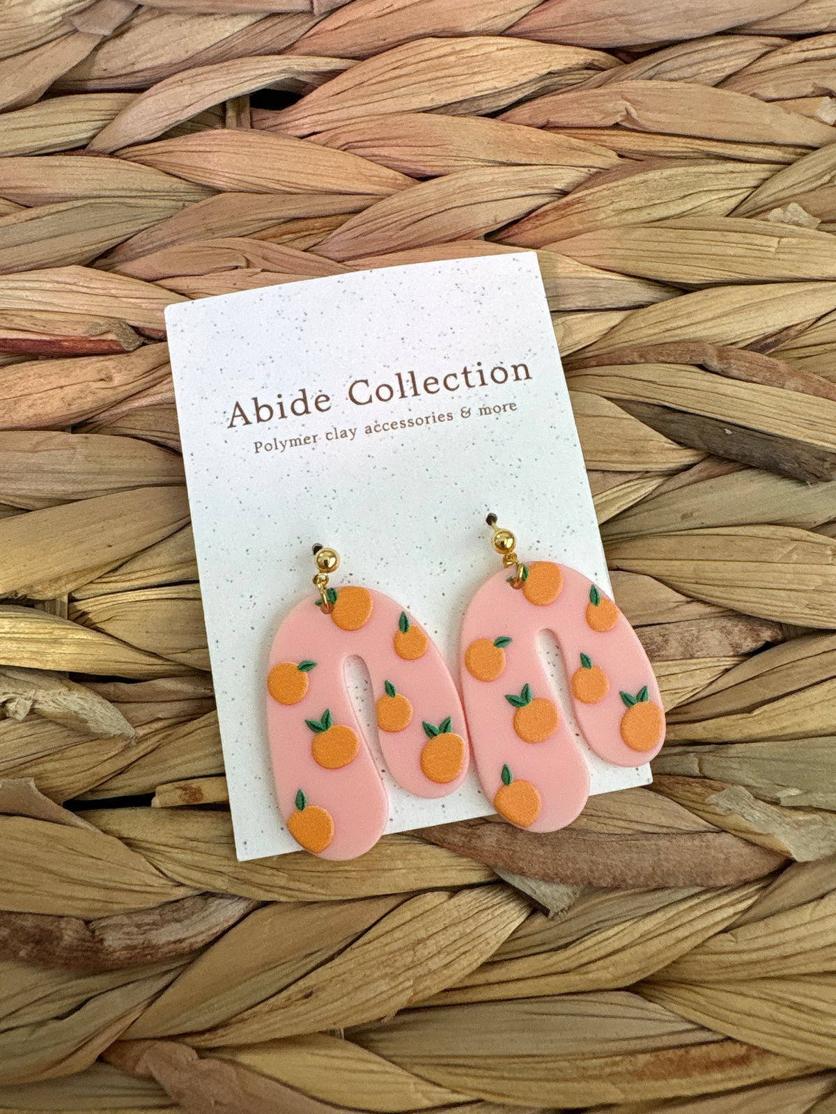 Just Peachy Earring