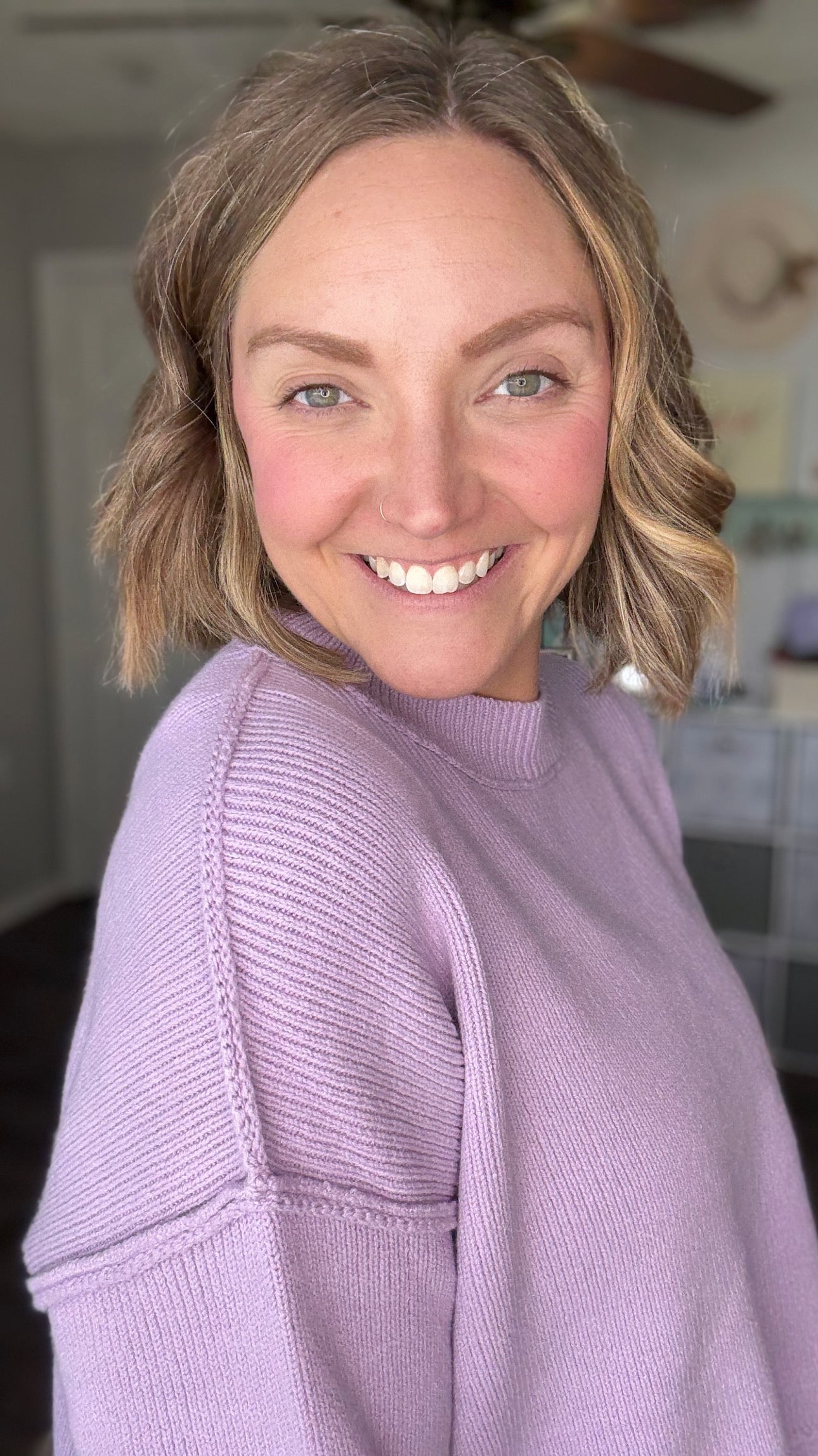 Lilac Love Sweater