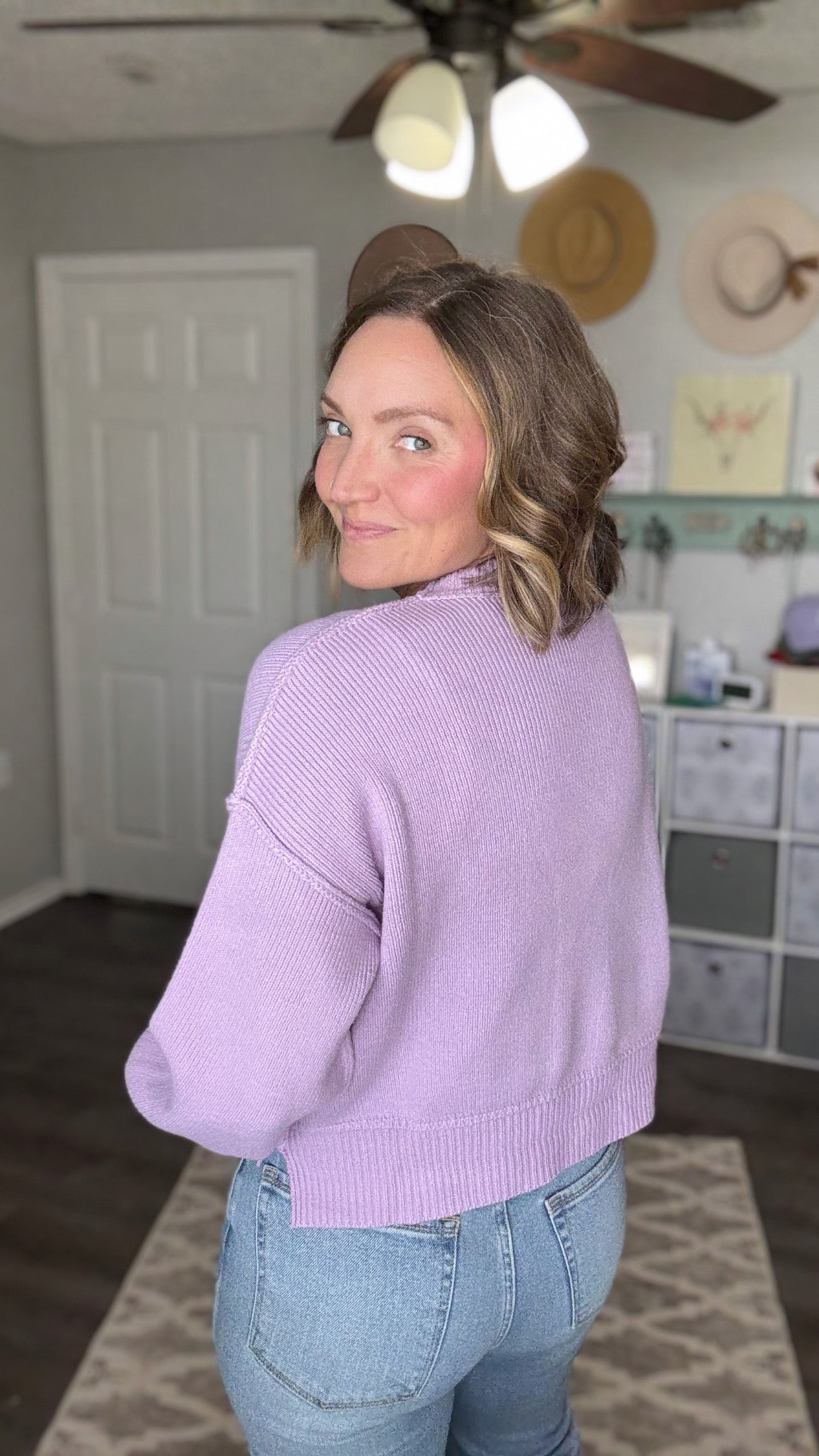 Lilac Love Sweater