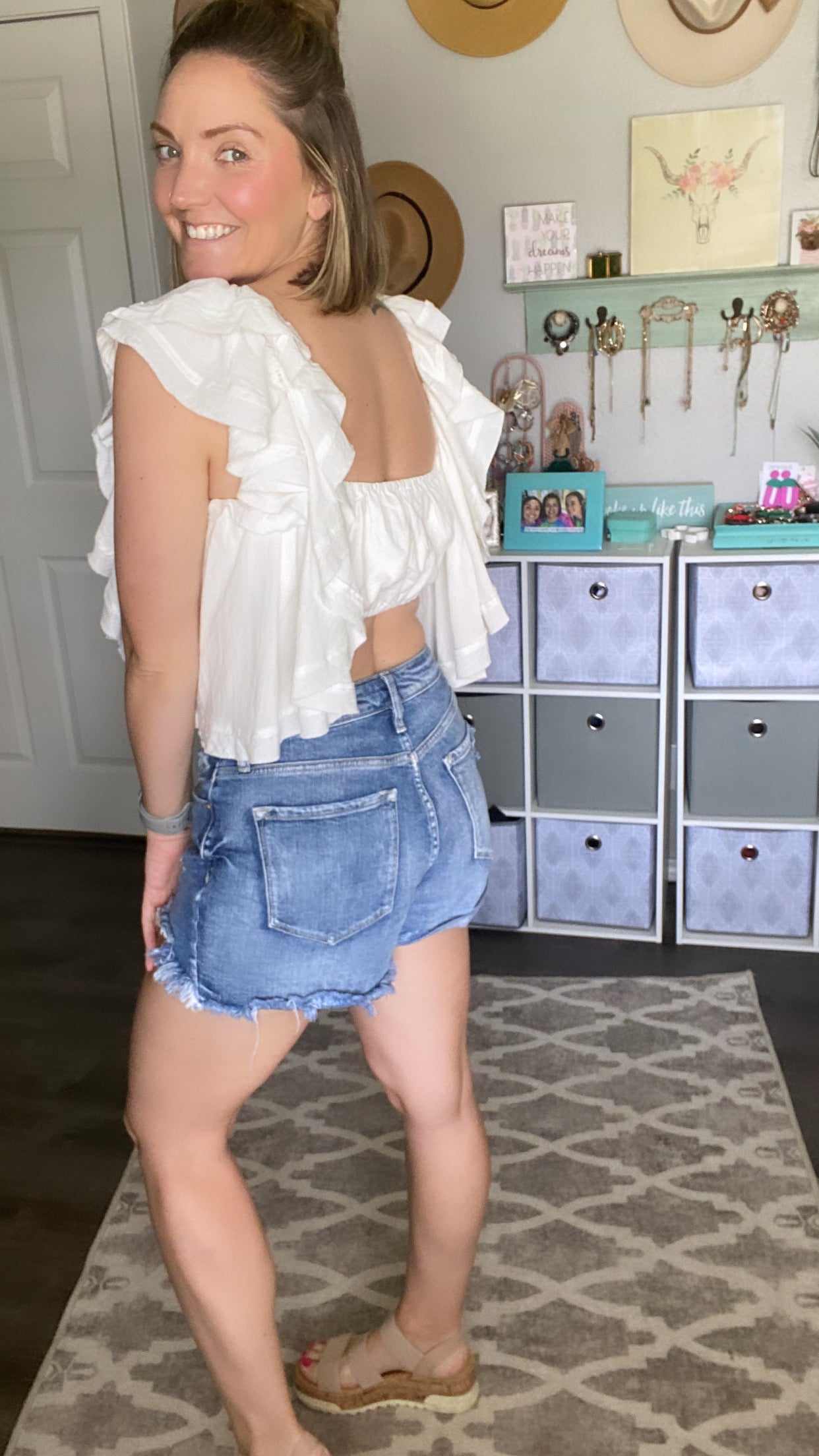 Ruffle Crop