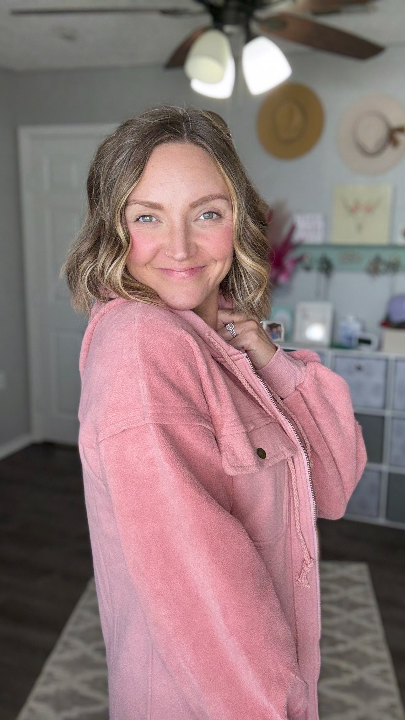 Dreamy in Mauve Jacket