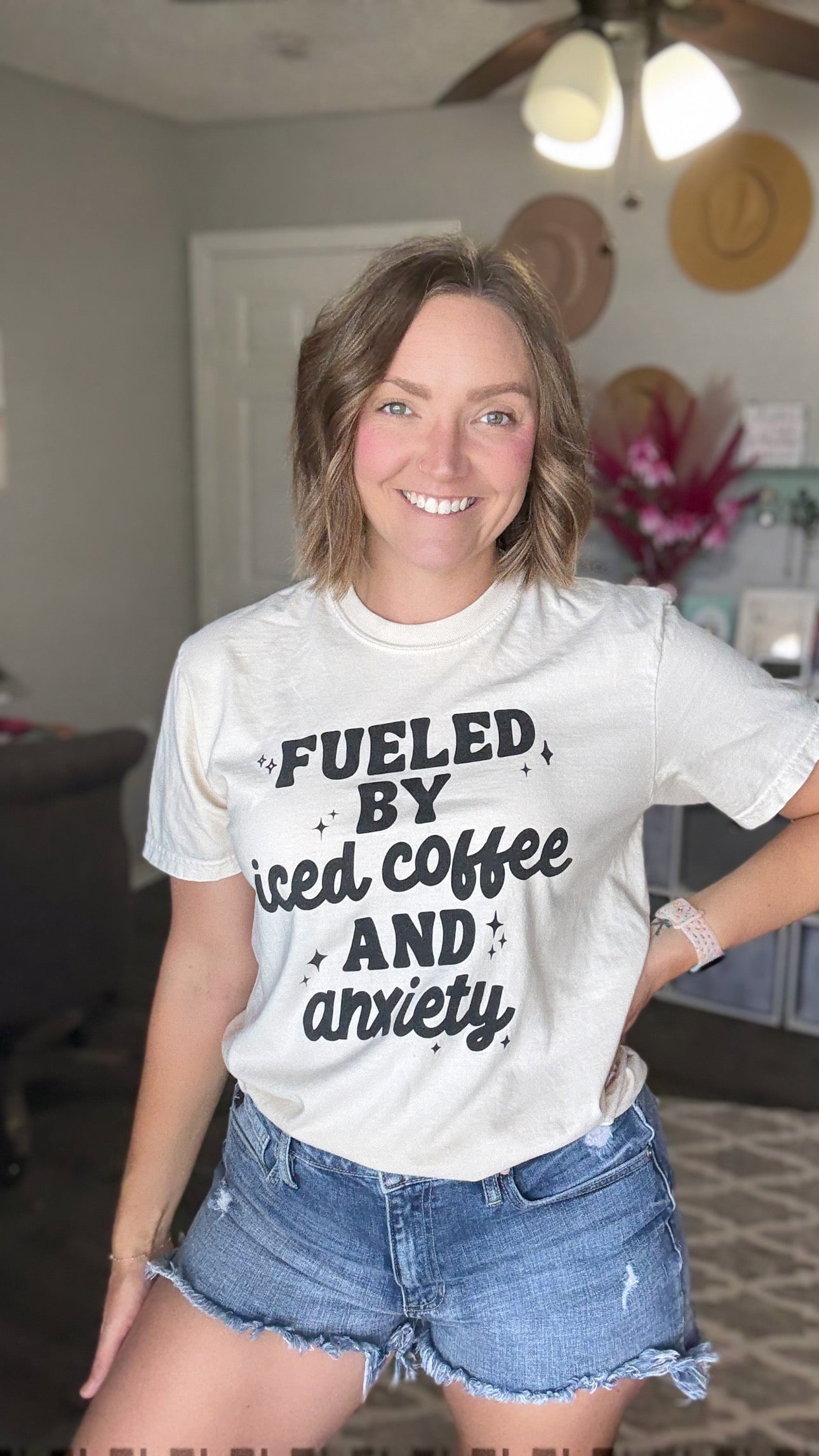 Iced Coffee & Anxiety Tee