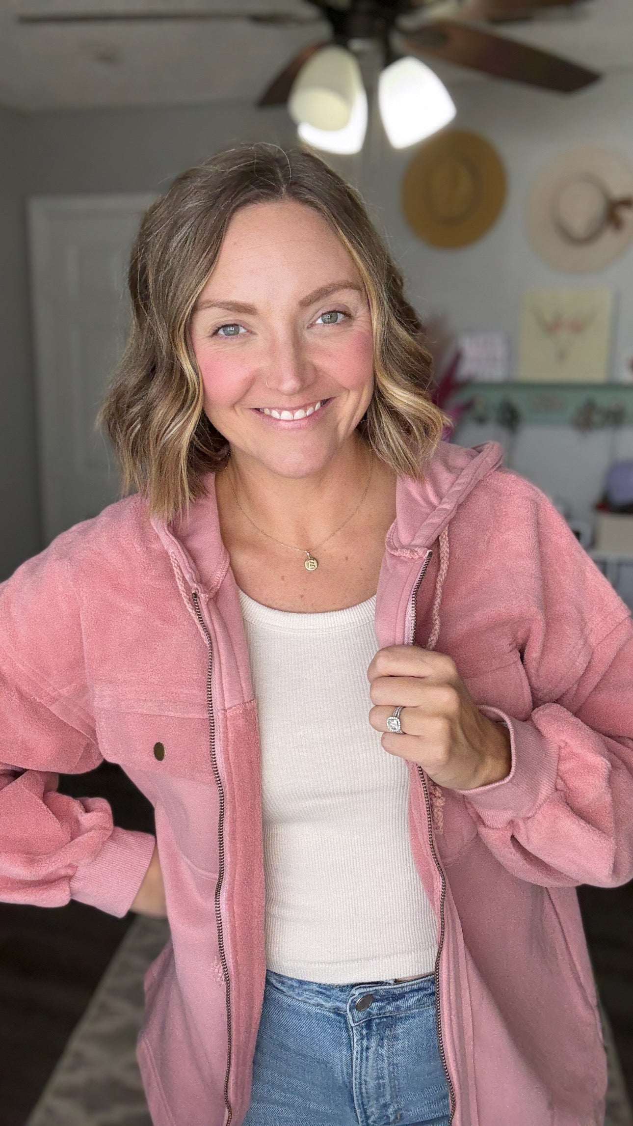 Dreamy in Mauve Jacket