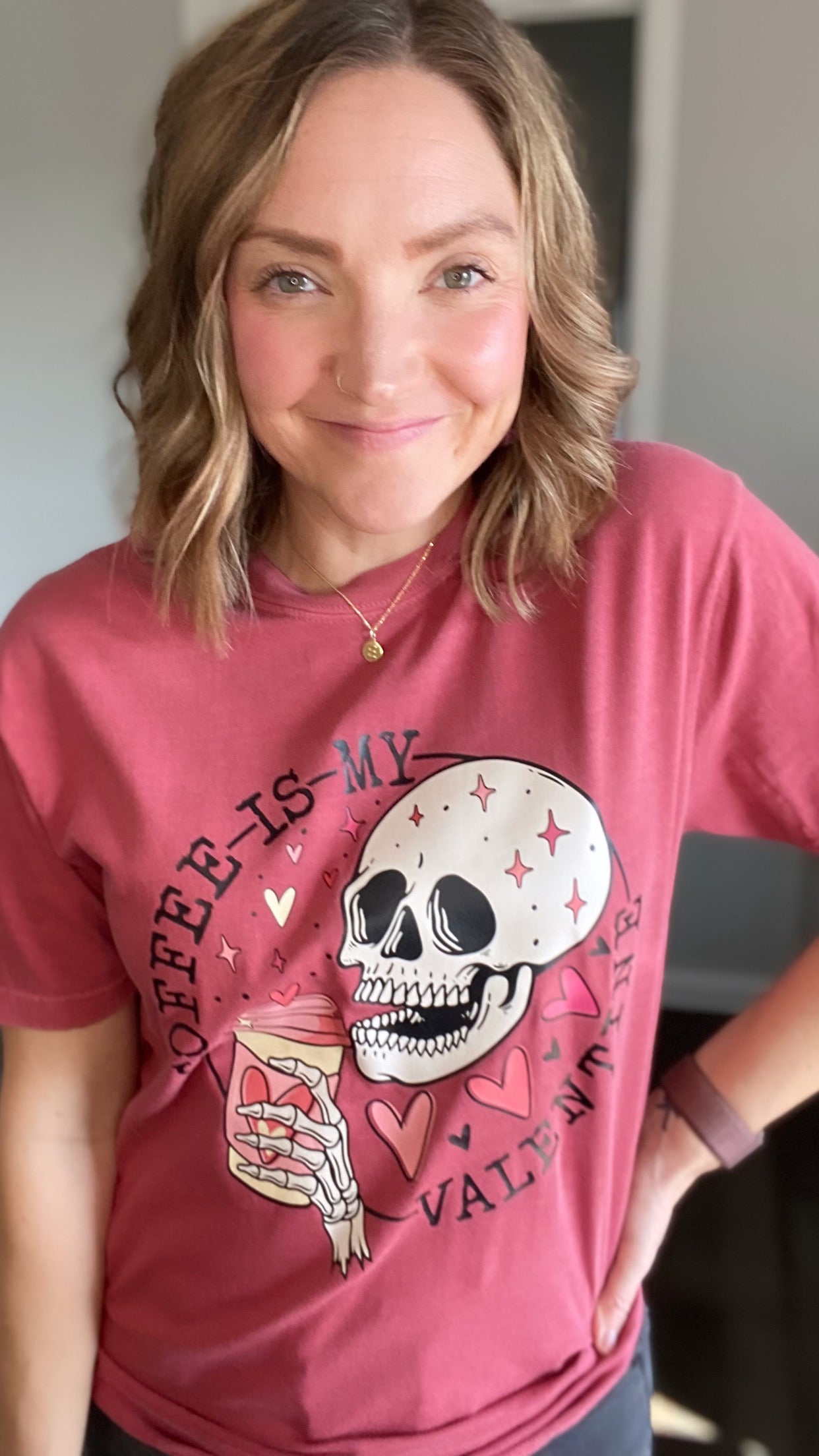 Coffee is my Valentine Tee