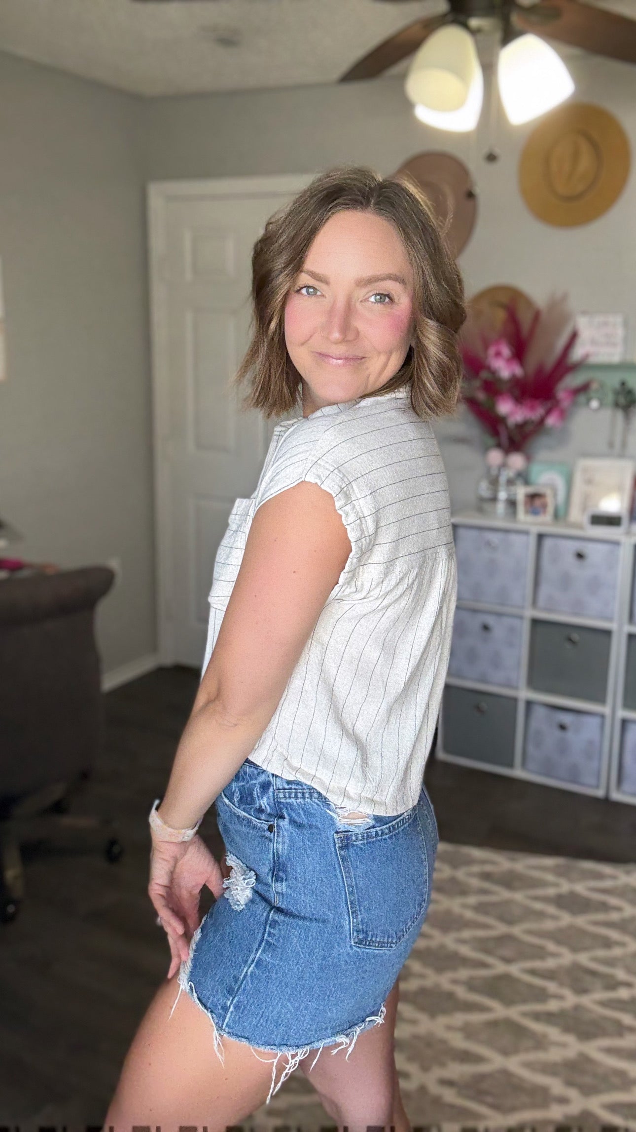 Linen Blend Stripes