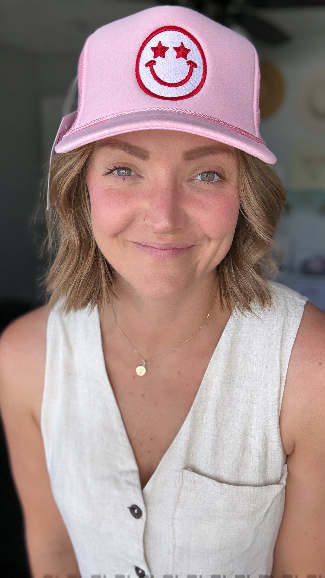 Starry Smiles Trucker