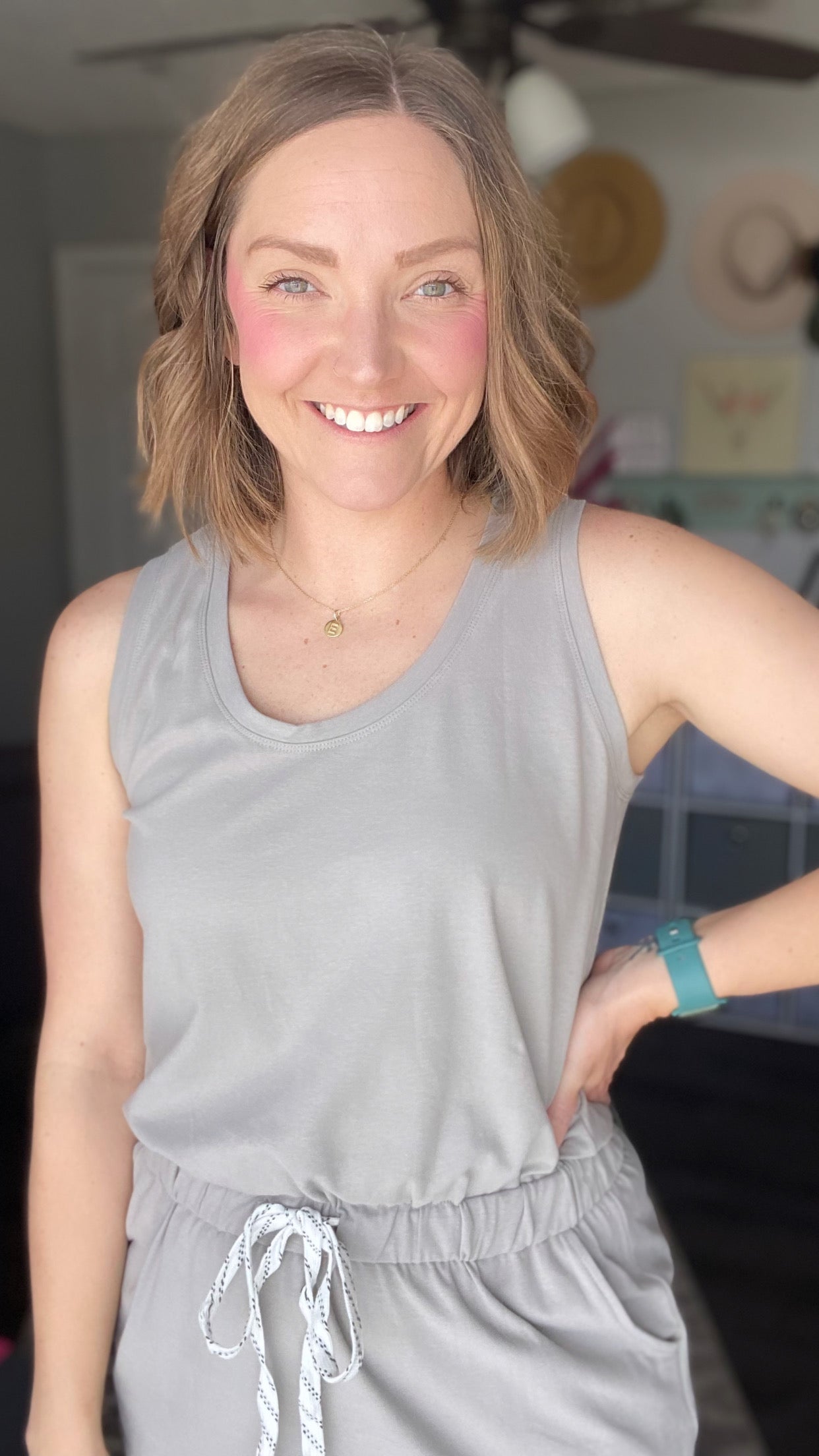 Grey Athletic Dress