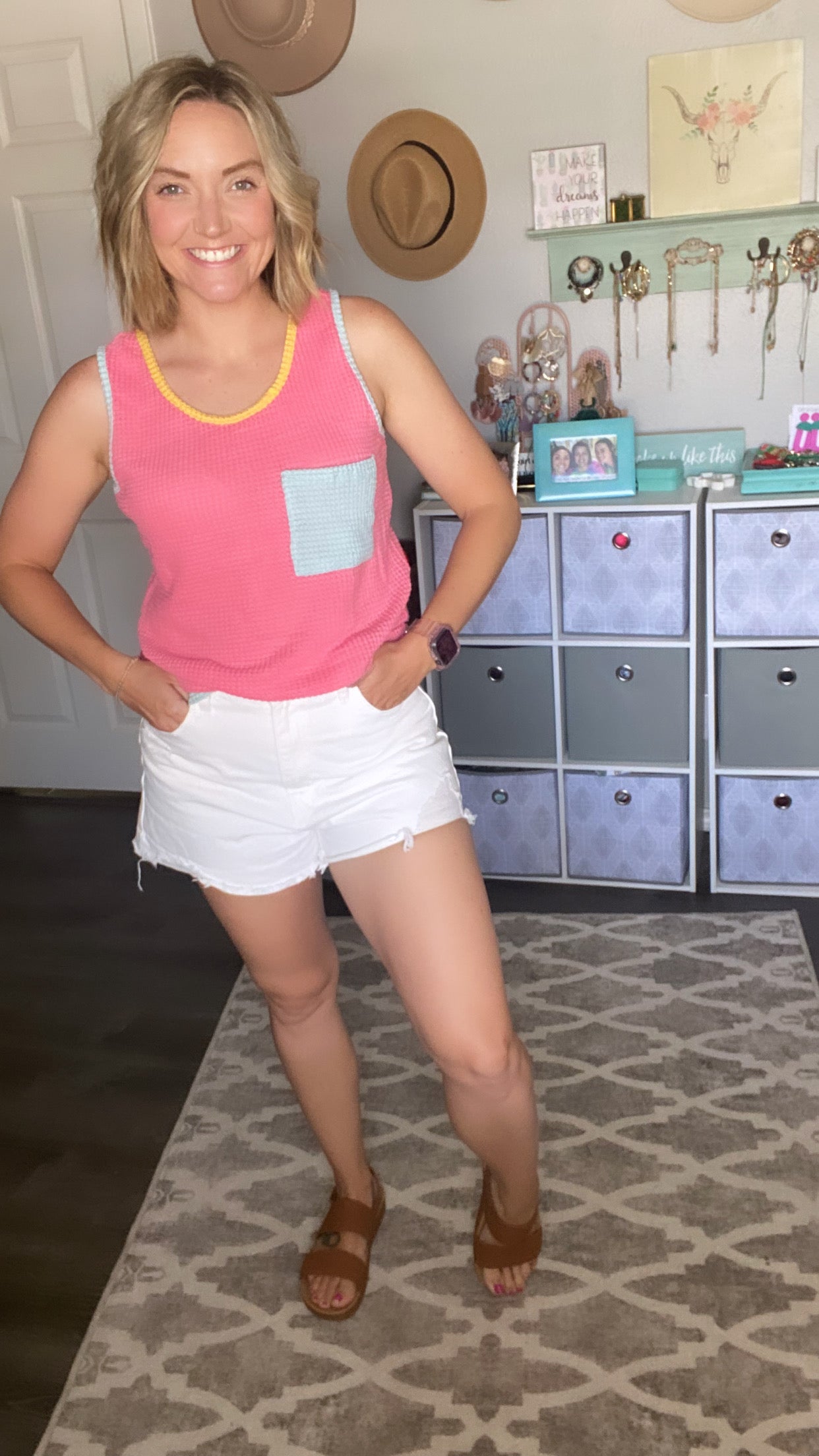 Crochet Pocket Tank