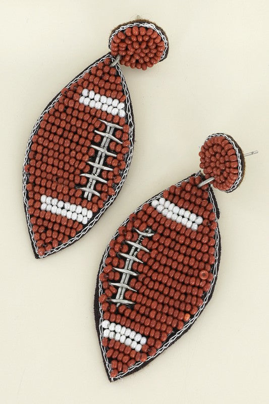 Football Earrings