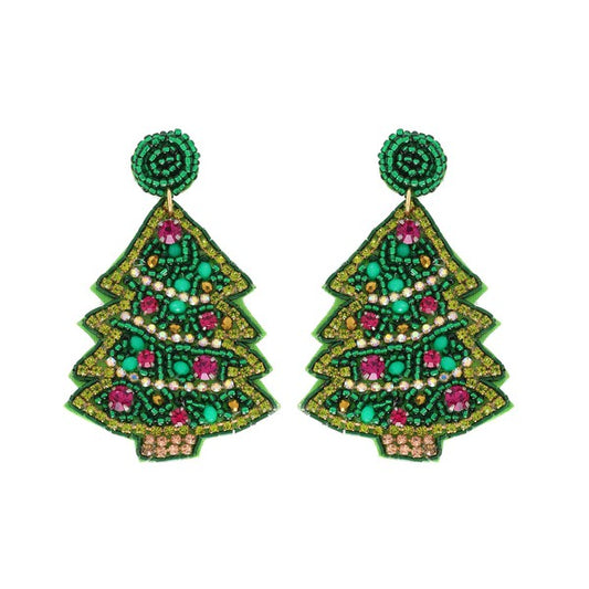 Christmas Tree Earrings