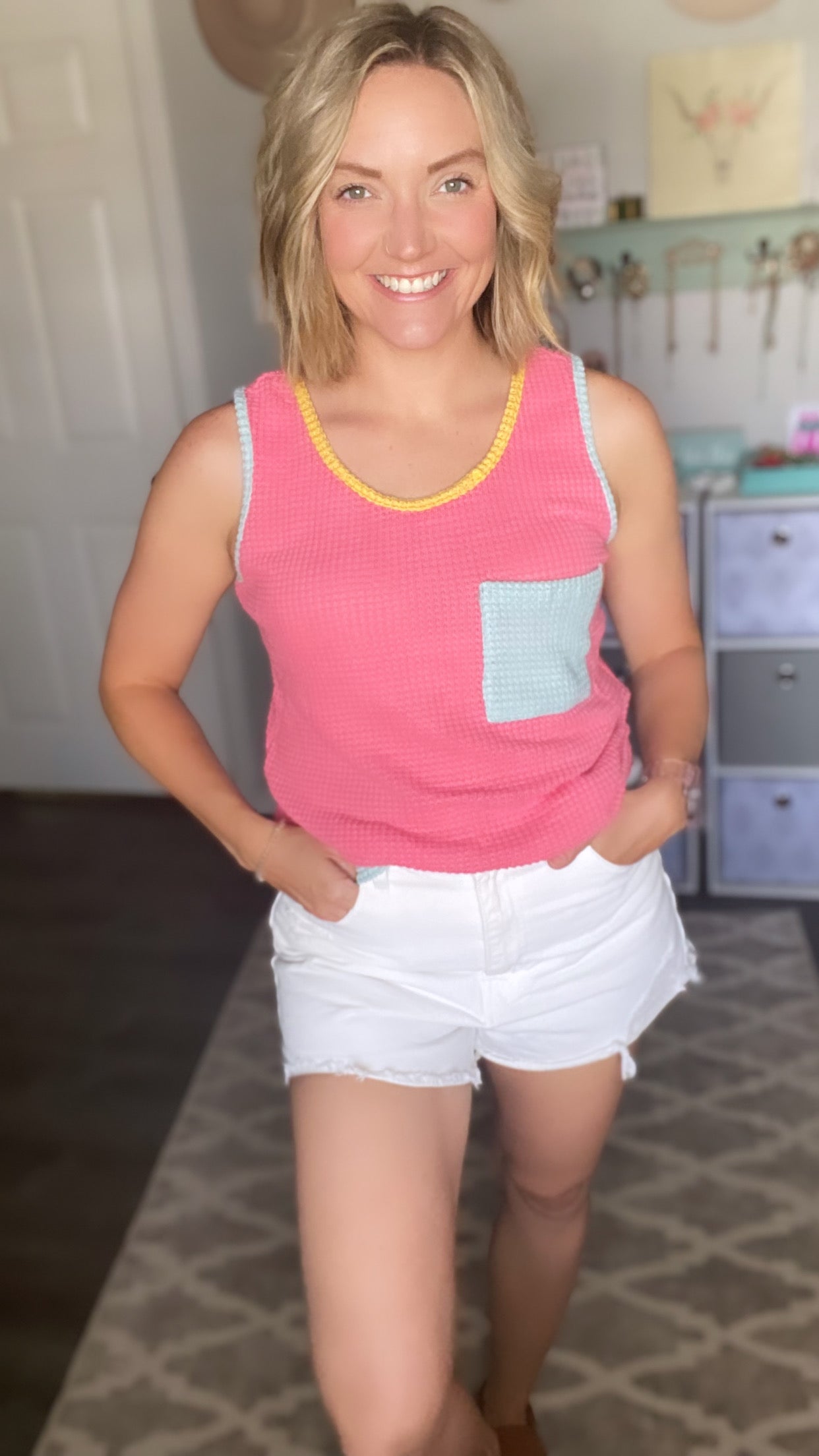 Crochet Pocket Tank