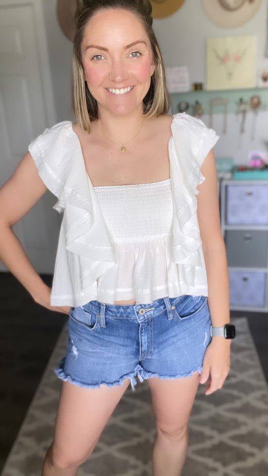 Ruffle Crop