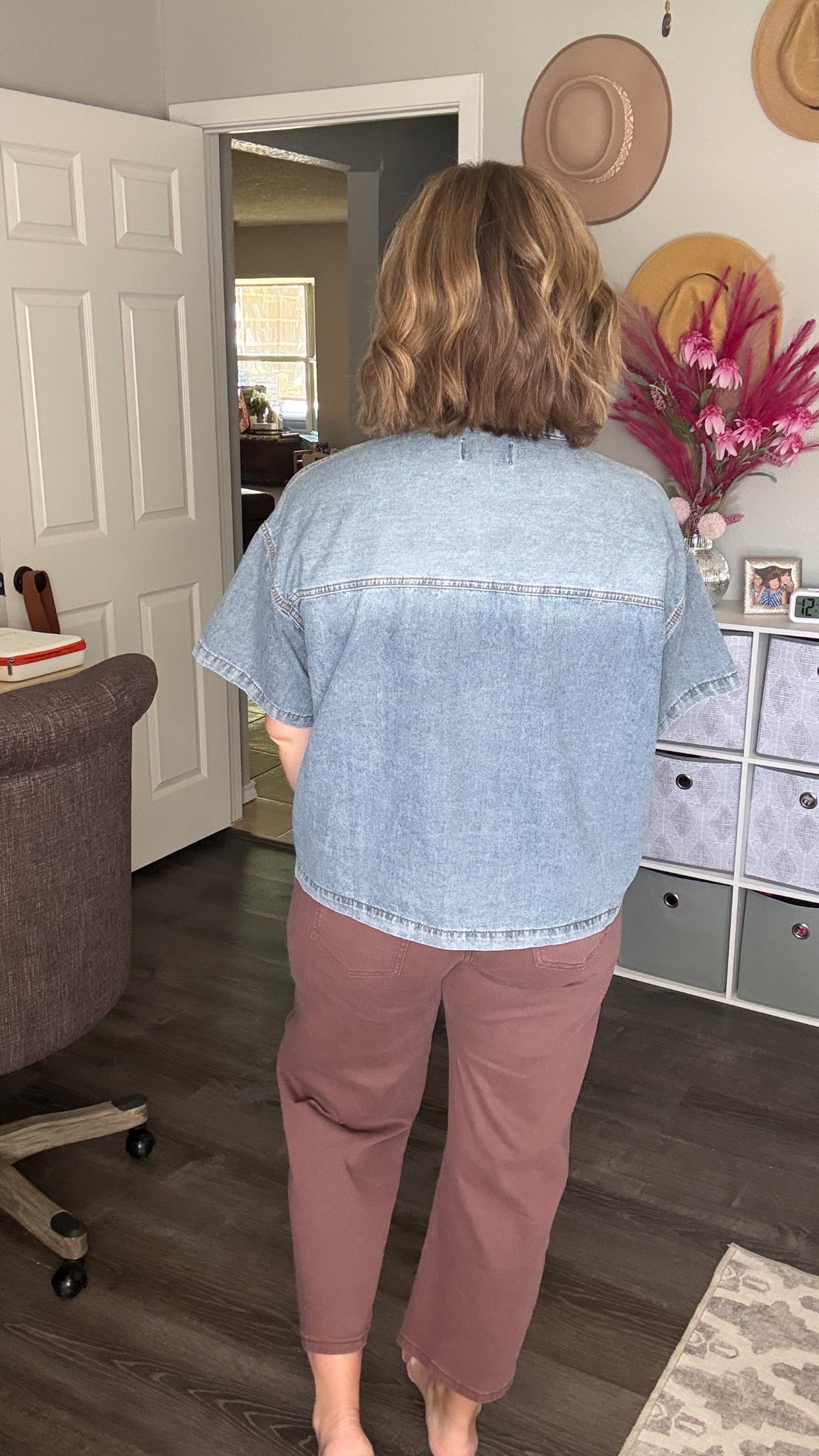Denim Button-up