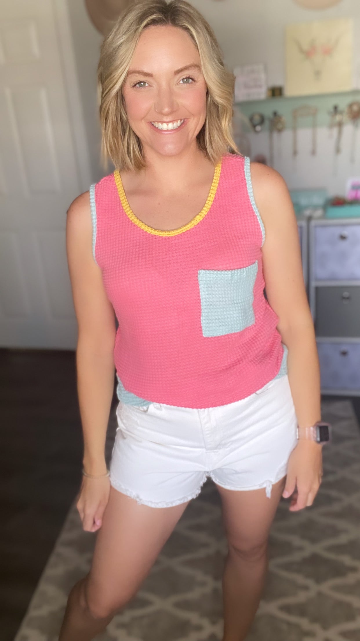 Crochet Pocket Tank