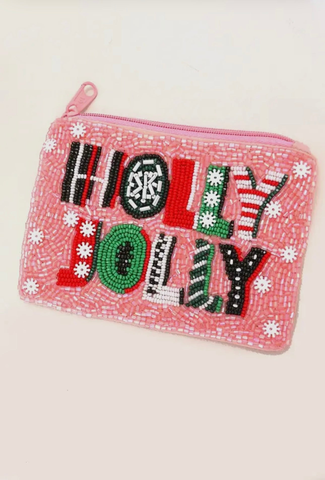 Beaded coin purse