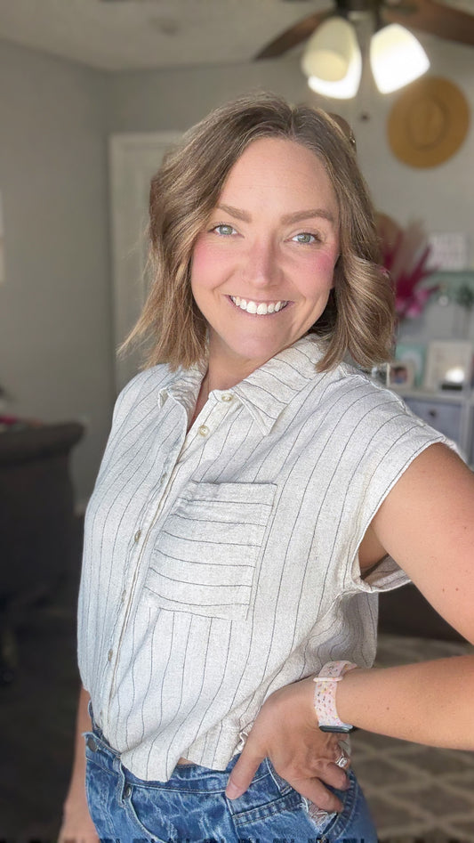 Linen Blend Stripes