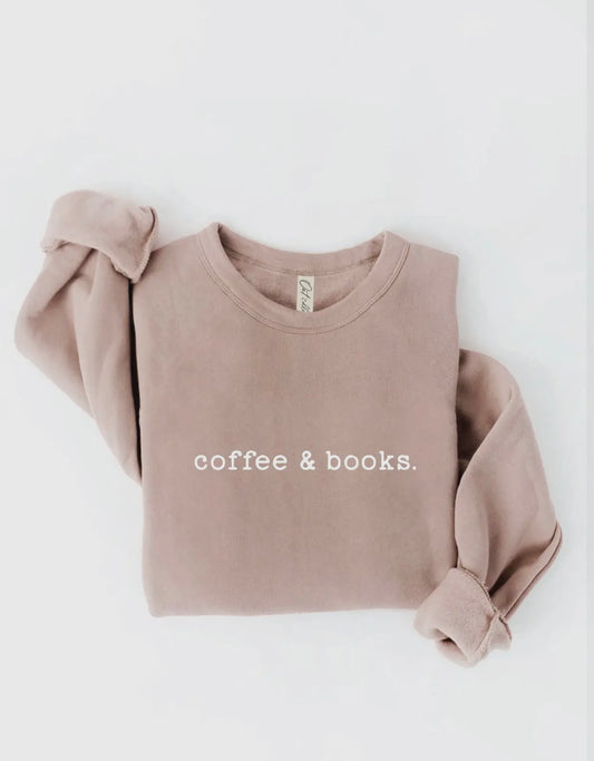 Coffee + Books Crewneck