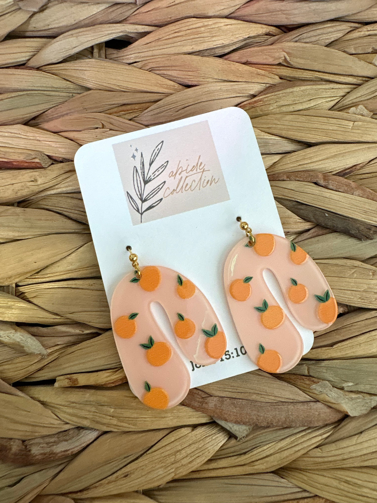 Just Peachy Earring