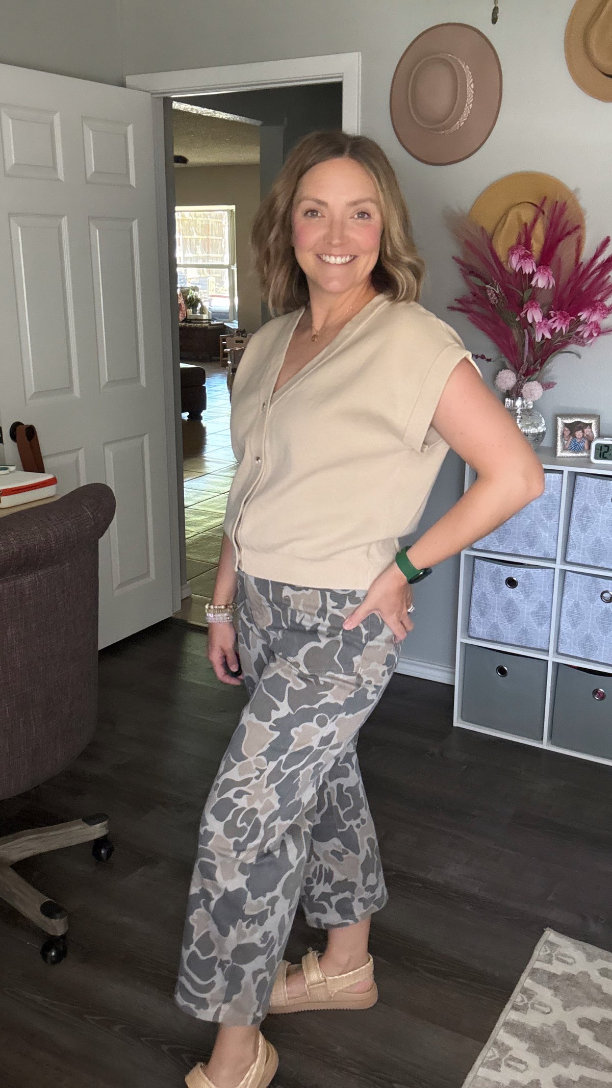 Camo Barrel Denim