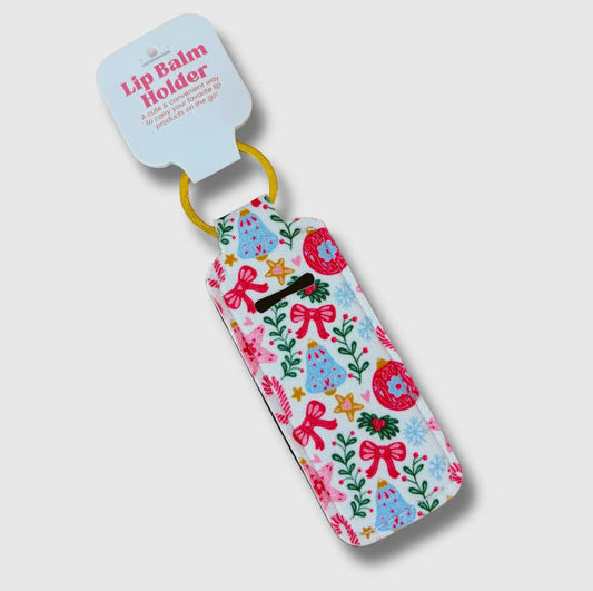 Merry Lip Balm Keychain